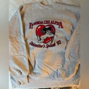 lambda chi vintage 90s crewneck